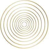 crafter reifendruck zurücksetzen Farbe: Die Metall-Reifen sind gold Farbe, einfach und nie aus der Mode, einfach mit Ihrem süßen Haus, Büro oder Hochzeit Dekorationen passen
