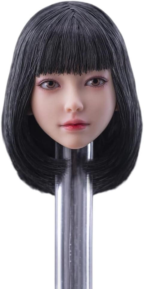 Amazon | 1/6スケール 女性 ヘッド スカルプト ビューティー ガール