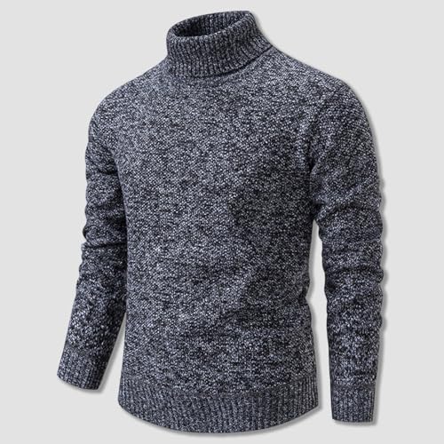 Men's Casual Slim Fit Basic Top Knitted Lightweight Turtleneck Pullover Sweater Long Sleeve Fall Winter Warm Sweaters2