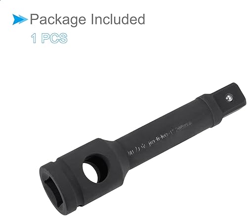 Miniatura 5 de Barra de extensión de zócalo, unidad de 1.0 in de longitud, acero CR-MO con orificio de palanca - (aplicaciones: para reparación de equipos