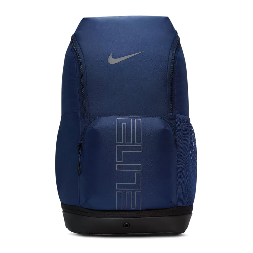 Nike Varsity Elite Backpack (32L), Midnight Navy/Black/Iron Grey, One Size