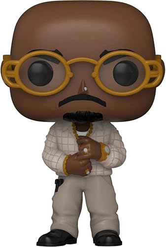 POP Rocks: Tupac Shakur - Figura de vinilo de Loyal to The Game Funko (paquete con funda protectora de caja compatible), multicolor, 3.75 pulgadas