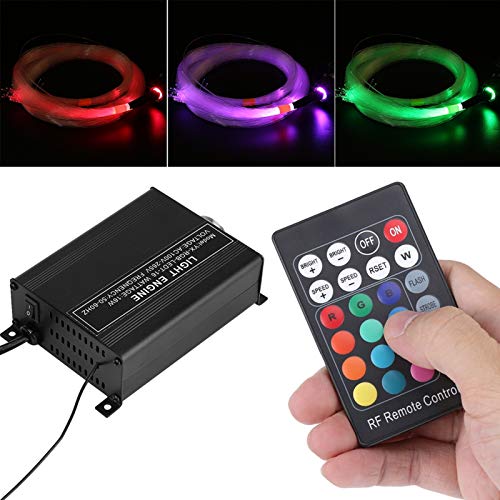 Ciel étoilé fibre optique 16W RGBW avec télécommande pour chambre