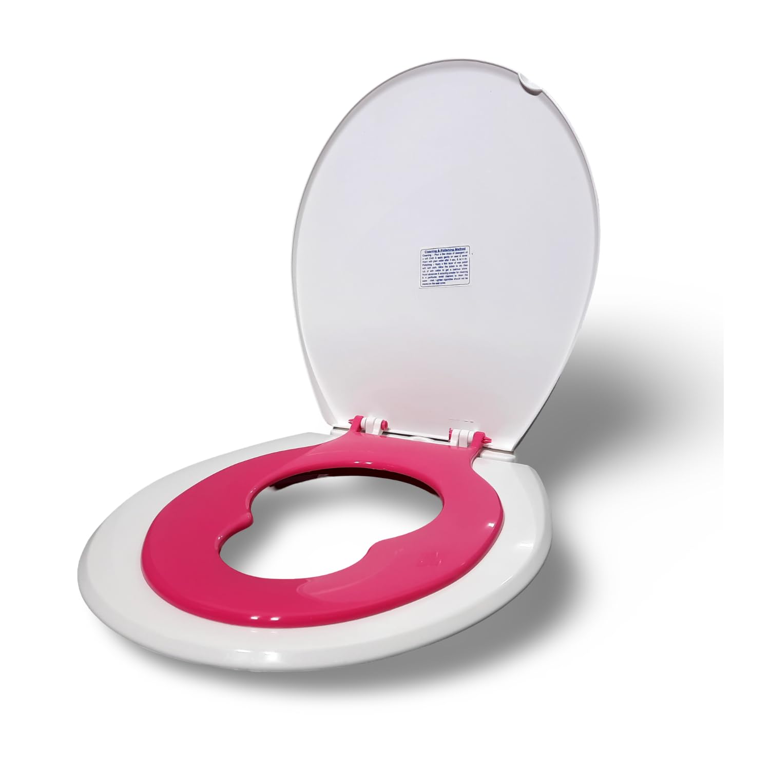 Rseindia® Ewc Baby Toilet Seat Cover | Perfect for Small Babies and Parents | Strong and Long-Lasting| Commode Seat Cover - Oval Shape (Glossy White)-image-18