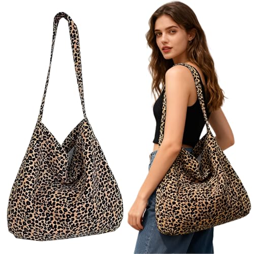 OIXEYA Bolso Leopardo Mujer, Tote Bag, Bolso de mano para mujer Unisex adulto OIXEYA Bolso Leopardo Mujer, Tote Bag, Bolso de mano para mujer Unisex adulto