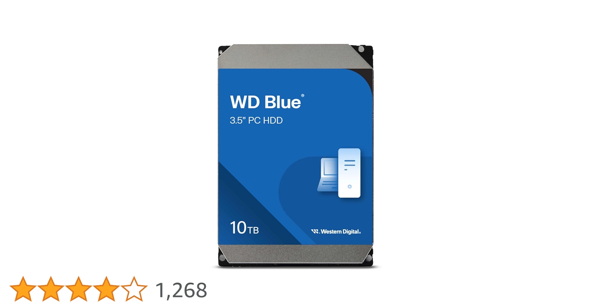 Western Digital 10TB WD100EZAZ 内蔵型　HDD Western Digital WD100EZAZ New Bulk Pack