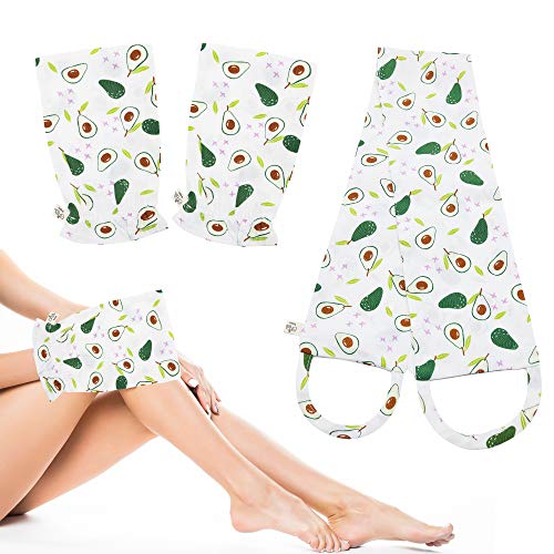 HTGT Silky Exfoliating Washcloth-Korean Italy Towel for Gentle Exfoliation-Soft Hand, Back, Body Exfoliator Scrub-for Removal of Dead Skin Cells,Dirt,Blackhead-100% Viscose Fabric (Avocado)