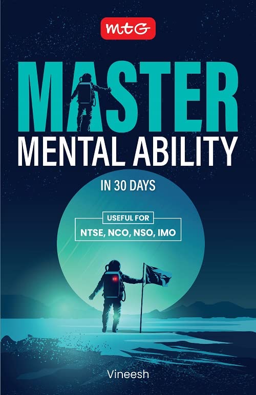 MTG Master Mental Ability For NTSE, NSO, IMO & NCO Olympiad Exam - Preparation in 30 Days (Class 8, 9 & 10) [Paperback] Vineesh