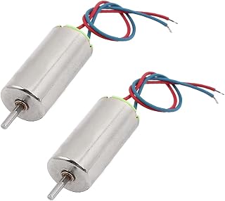 New Lon0167 2Pcs DC 1.5V-4.5V 50000RPM High Speed Mini Electric Coreless DC Motor for Model Toys(2Pcs DC 1.5V-4.5V 50000RPM Hochgeschwindigkeits-Mini Coreless DC fÃ¼r vorbildliches Spielzeug