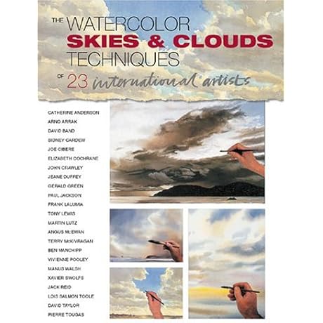 Learn how to paint clouds with Skies & Clouds: The Watercolor Techniques...