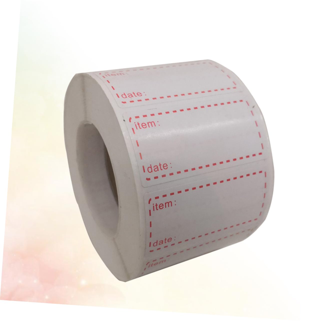 SHINEOFI 3rotoli Etichette Adesive Scrivibili Per Stickers Per Data e Pratiche e Facili Usare Per Conservazione e Organizzazione