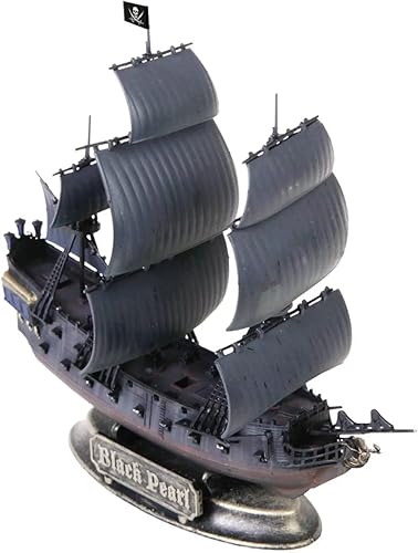 Miniatura 4 de ZVEZDA - Barco del Capitán Jack Sparrow Black Pearl de la serie animada Piratas del Caribe - Escala 1:350 Montaje sin pegamento