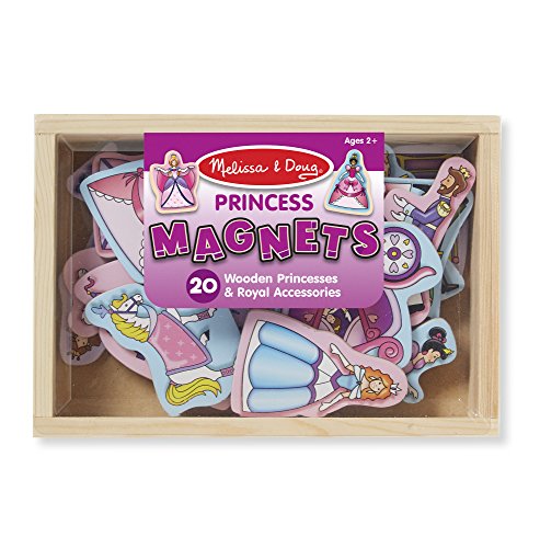 Wooden Princess Magnets