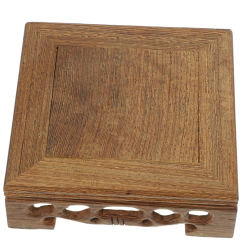 Hemobllo Piedistallo Legno per Fioriera Base Legno per Vaso Fiori Piedistallo Espositivo Base per Vaso di Fiori