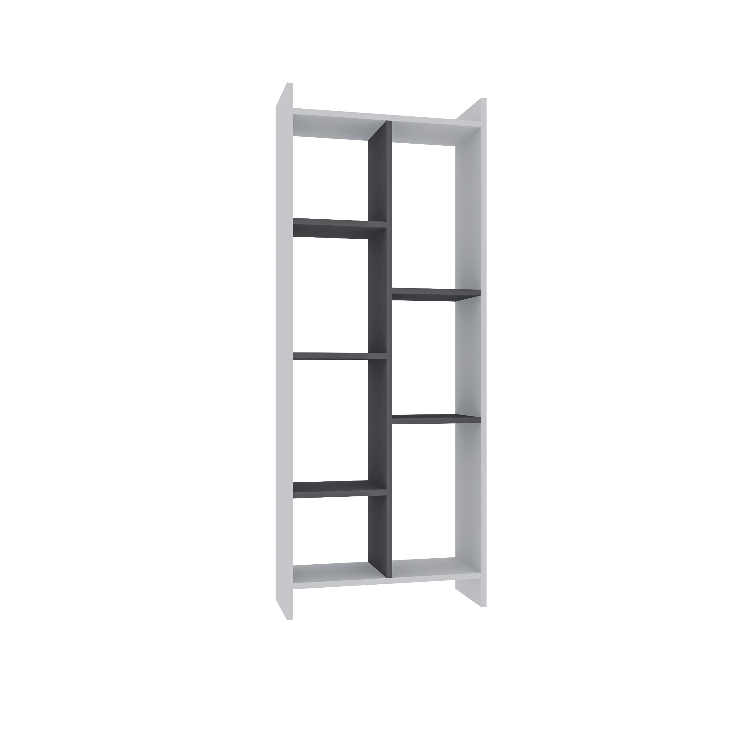DECOROTIKA - Eden 7 Shelves Bookcase Bookshelf Shelving and Display Unit