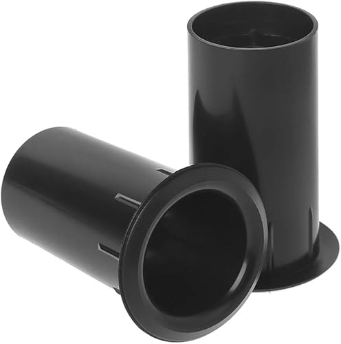 angwang Altavoces de subwoofer de 4 pulgadas Puertos Conectores Tubo Inversor Altavoz Ventilación, Diámetro 3.5cm1.38in, Negro