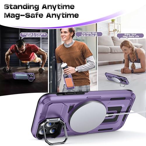 Coque iPhone 12 MagSafe violette idéale pour les activités outdoor