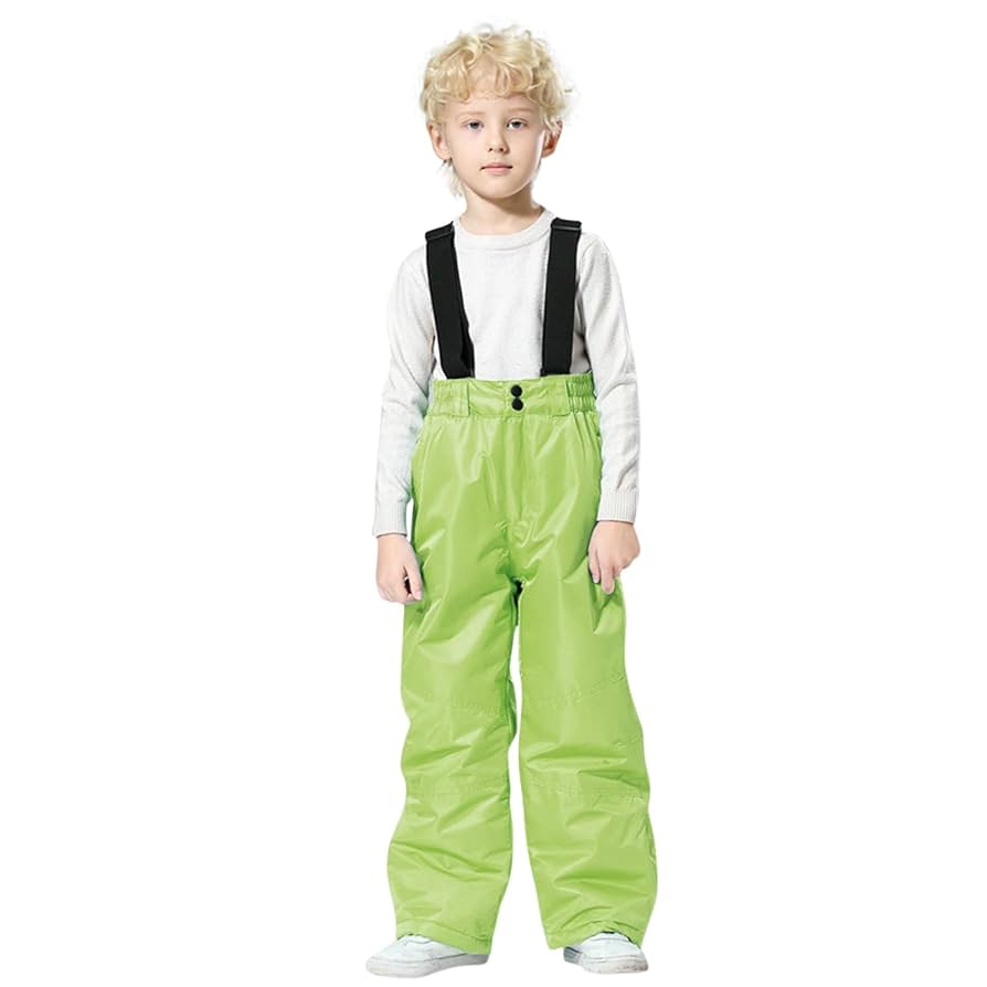 Amazon.com: Kid's Snow Ski Bibs Waterproof Overalls for 3