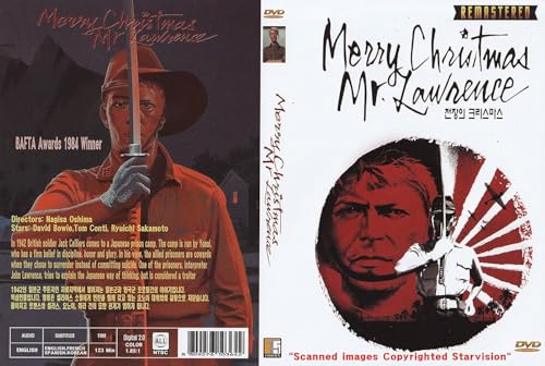 Merry Christmas Mr. Lawrence (1983) by David Bowie / 2023 HD REMASTER NEW DVD - NTSC, All Region (Registered Airmail)