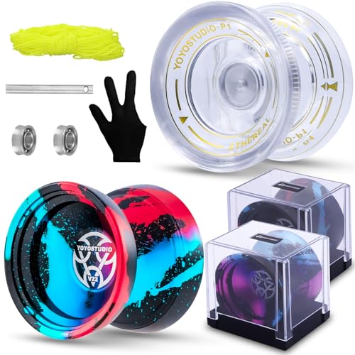 YOYOSTUDIO Pro Yoyo 2 Pack: V22 & P1, Convertible