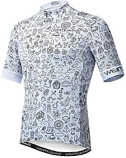 Mens Cycling Jersey Shirt,2020 Short Sleeve Bike Jersey Riding Tops Outdoor MTB Cycling