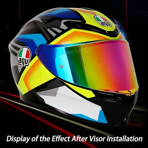 Image of AGV K6 and K6S Visor (Gradient Pink)
