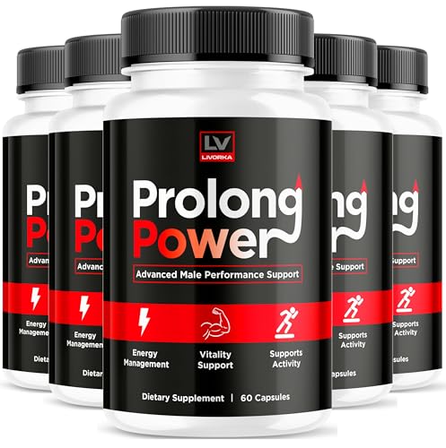 (5 Pack) Prolong Power Pills for Men Prolong Power Prolong Power Capsules Prolong Power Supplement ProlongPower Capsules for Men Prolong Power Original Pills Review 300 Pills for 5 Months