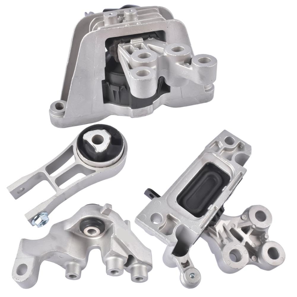Xasdqhqux Onecolor 4Pcs Engine And Auto Transmission Mount Set Compatible With Pacifica 2017-2023 3.6L V6 Replaces 68224742Aa 68224746Ac 68485537Aa