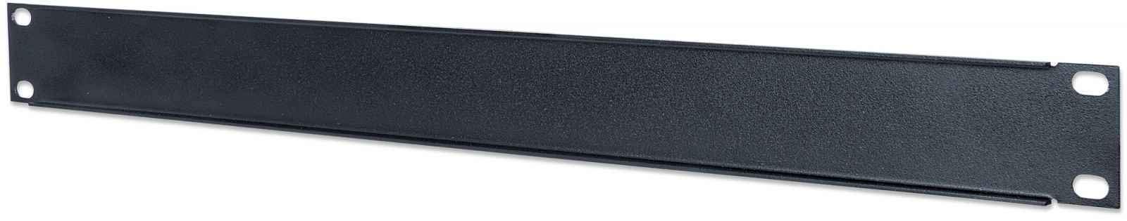 Intellinet 19 Inch Blank Panel, 1U, Black