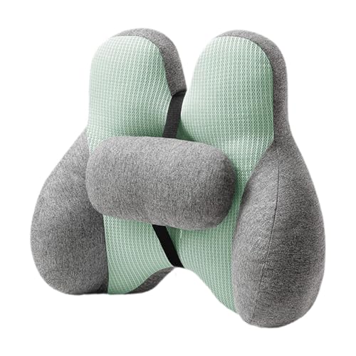 Soutien dorsal léger et compact coussin lombaire respirant pour soulager le dos sur votre chaise