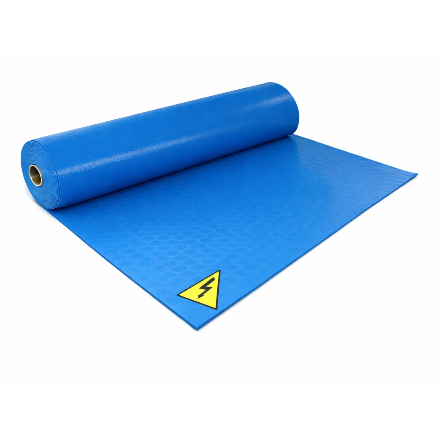RUBON Electrical Insulation Rubber Mat | Non-Slip Safety Flooring for Electrical Panels & Workstations | Durable Anti-Skid Industrial Rubber Sheet (Blue, 1 Meter x 2 Meter x 2.5mm)-image-46