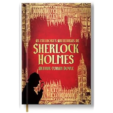 Capa do livro As Melhores Aventuras de Sherlock Holmes