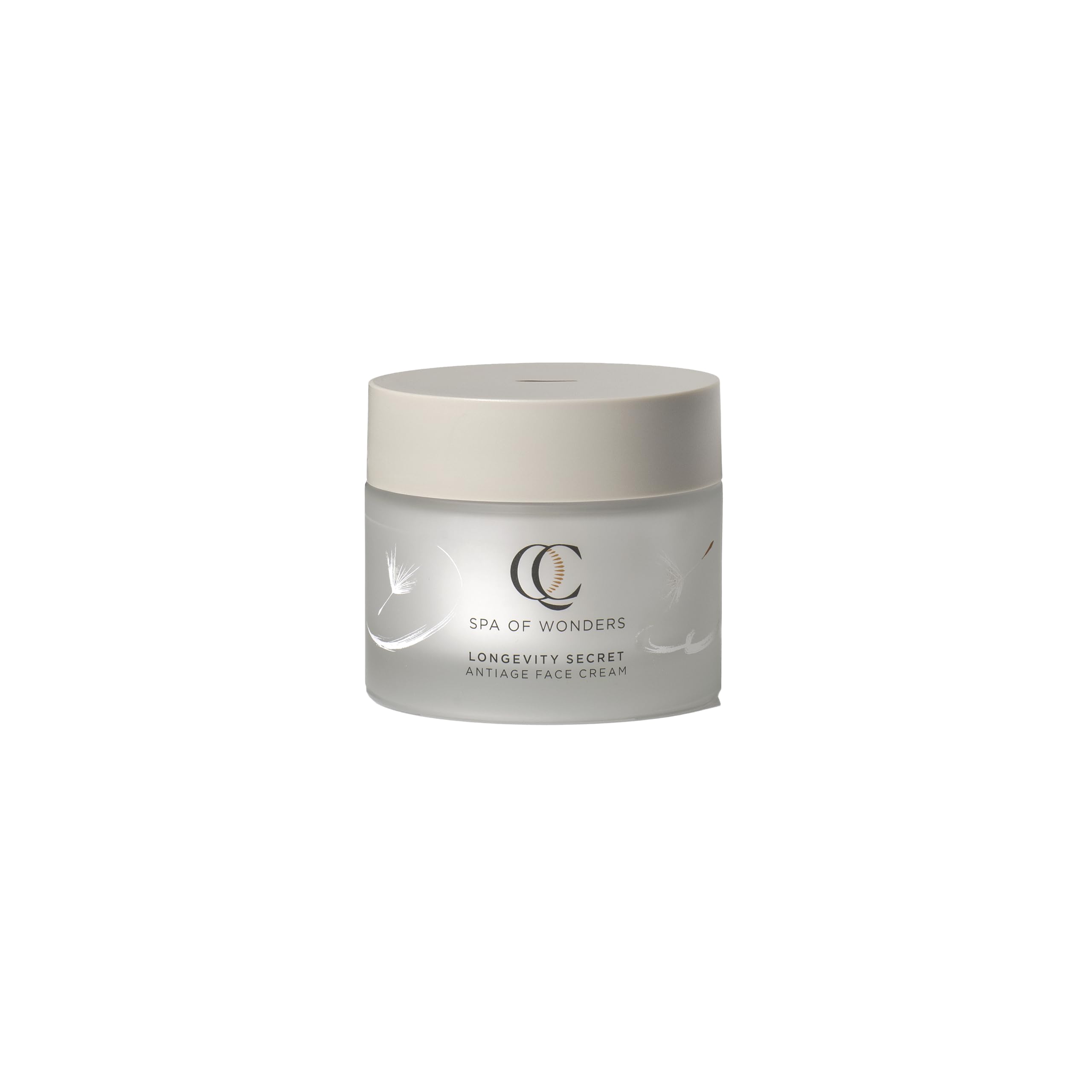 QC Longevity Secret, ANTIAGE FACE CREAM 50 ml, Crema Viso Nutriente e Rimpolpante