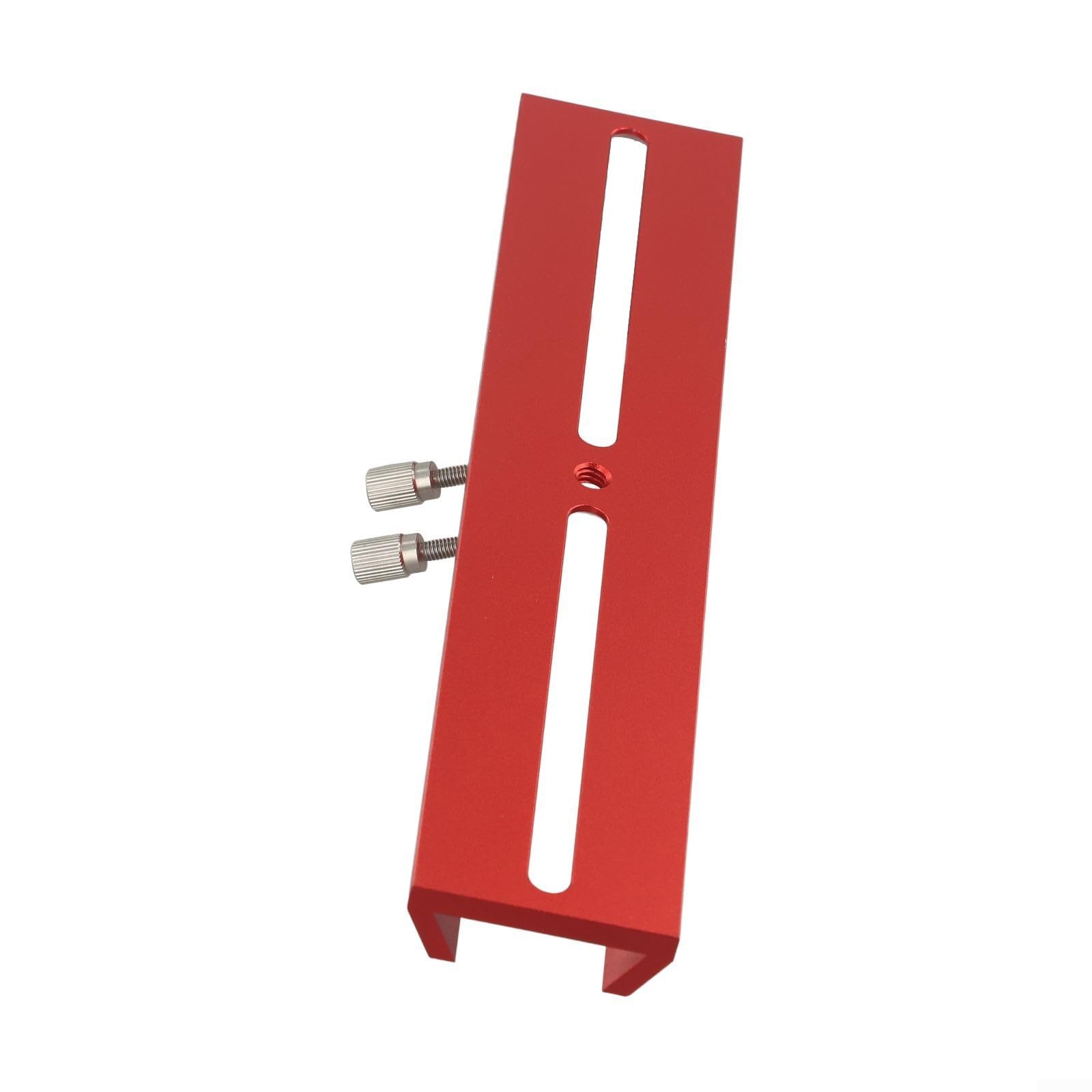 Base de cola de milano, soporte de montaje de aleación de aluminio, base de cola de milano, placa de riel de cola de milano, para guía de ranura de extensión de telescopio (220 mm)
