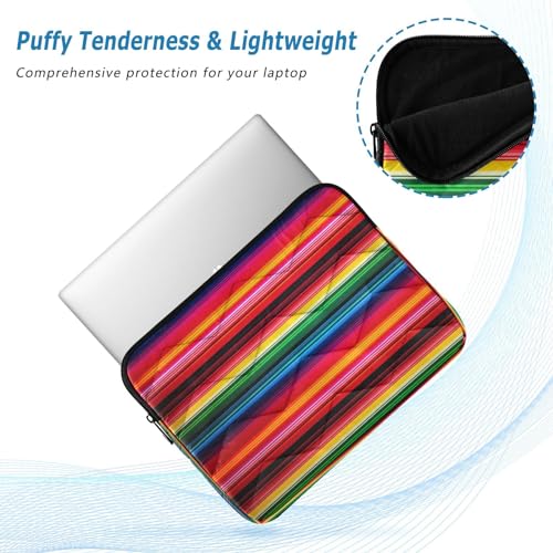 Funda para laptop 13 a 14 pulgadas impermeable con diseño mexicano miniatura 5