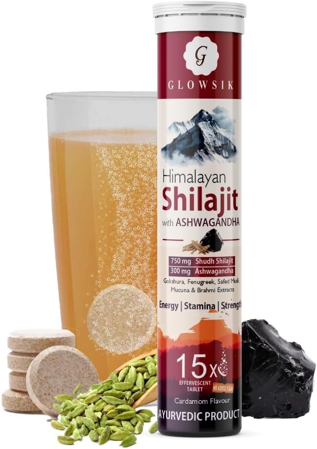 Himalayan Shilajit Original Effervescent Tablets (15 Tablet)