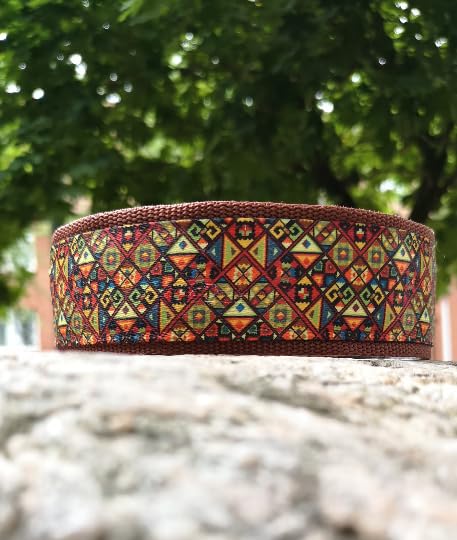 Bequemes Hundehalsband mit weicher Polsterung extra breit 5cm, Zugstopp verstellbar, sicheres Martingale, Stoffhalsband sanft & leicht (bis 38cm Hals- 44cm Kopfumfang inkl 6cm Zugstopp, chrom)