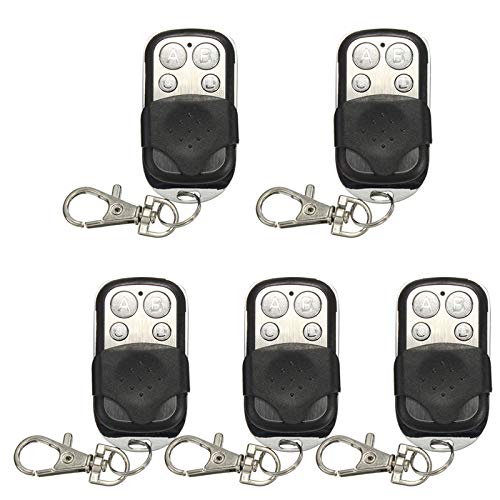 Festnight 433 MHz 4 Tasten Kopieren Klonen Duplizierer Fernbedienung Sender Schalter für Garage Öffner Elektrischen Garagentor Fernbedienung