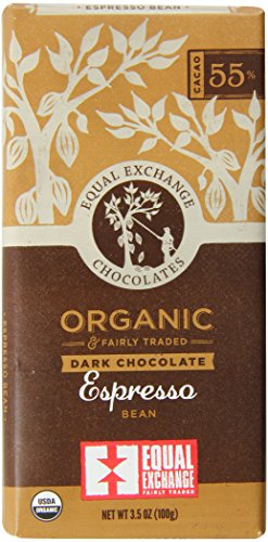 Equal Exchange Organic Chocolate Espresso Bean, 3.5-Ounce (Pack of 6)