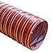 Heat Resistant Silicone Ducting 4" x 12