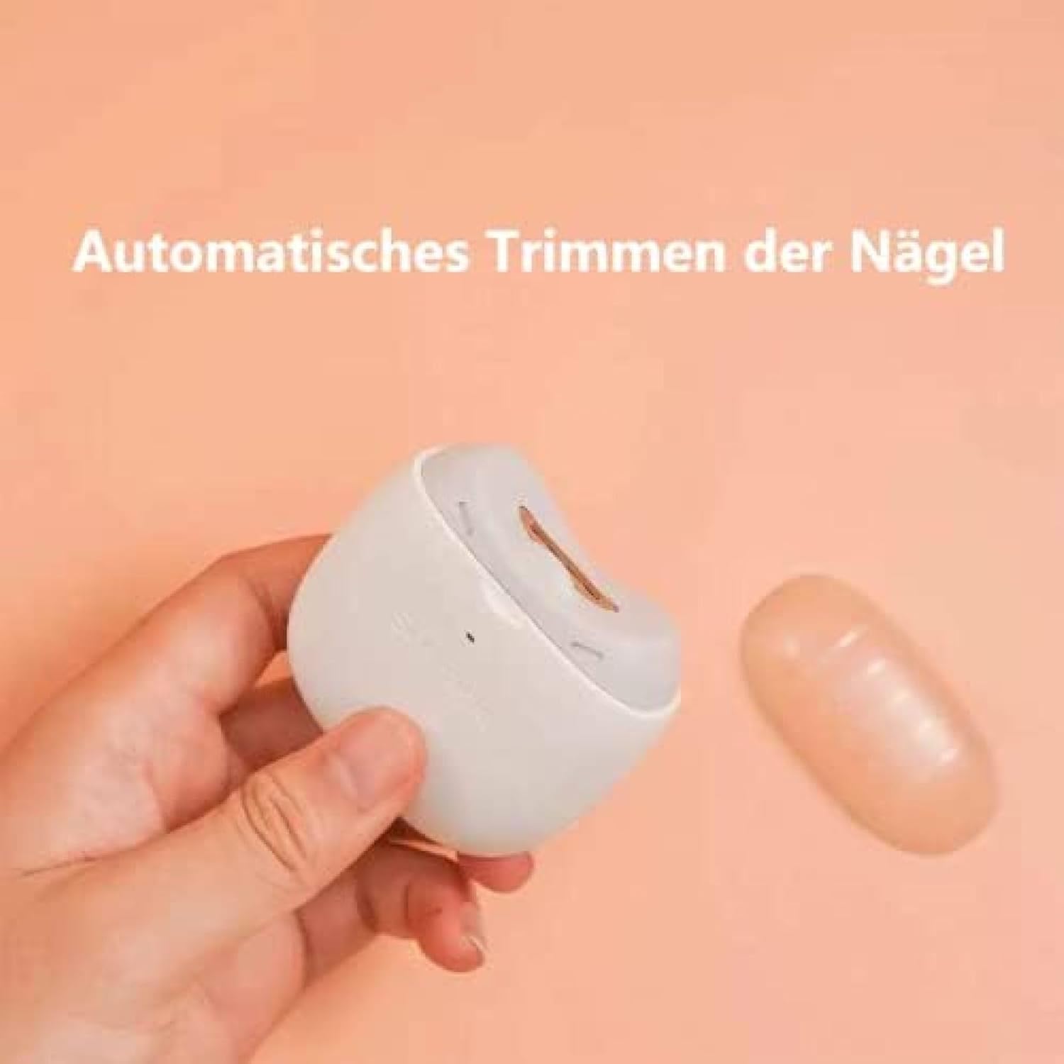 Tagliaunghie Elettrico, Lima per Unghie Automatica per Unghie, Adatto per Neonati, Anziani E Adulti, Luminoso E Silenzioso, Chicche per La Casa