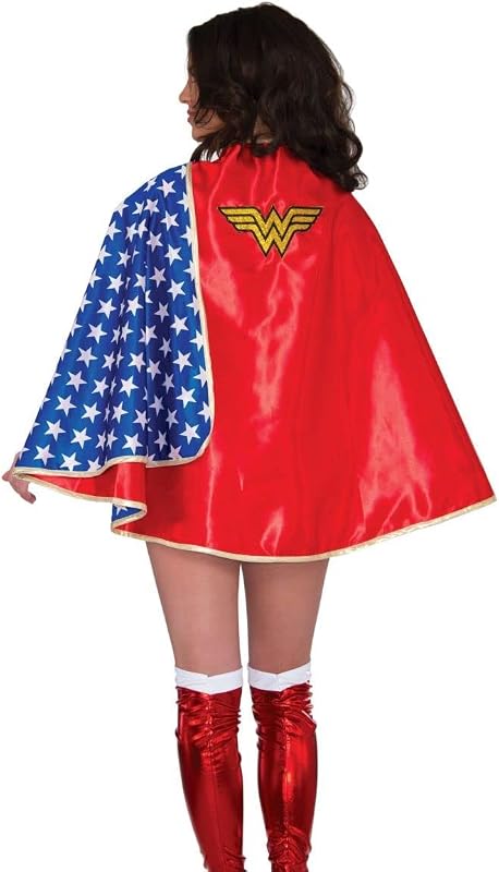 Rubies DC Comics Superheroes: Wonder Woman Capa para Adultos, Mujer Talla única