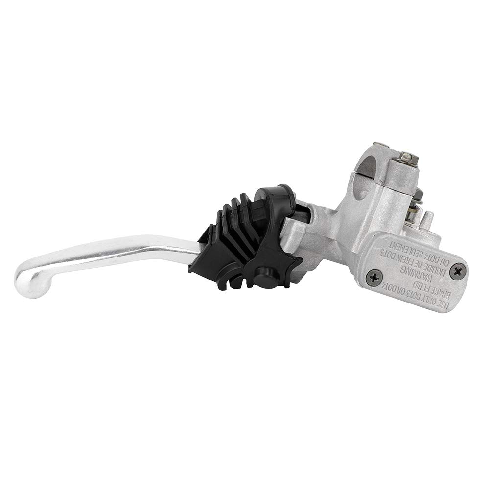 Terisass Pompa Freno Anteriore, Moto Frizione Leva Freno Pompa Freno Cilindro Maestro Leva Anteriore Destro per CR125R CR250R CR500R CRF250R CRF450R CRF250X CRF450X 1996-2013