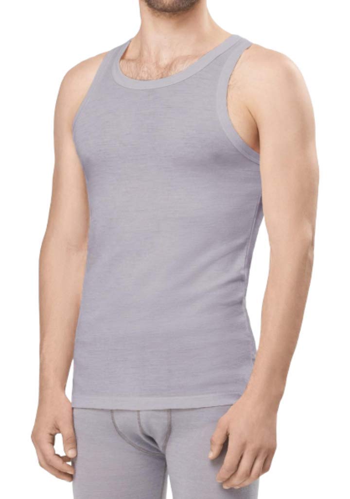 Utenos 100% lana merino, camicia da uomo termoattiva, senza maniche, realizzata in UE