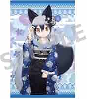 けものフレンズ　キタキツネ　タペストリー　和装 けものフレンズ キタキツネ タペストリー 和装