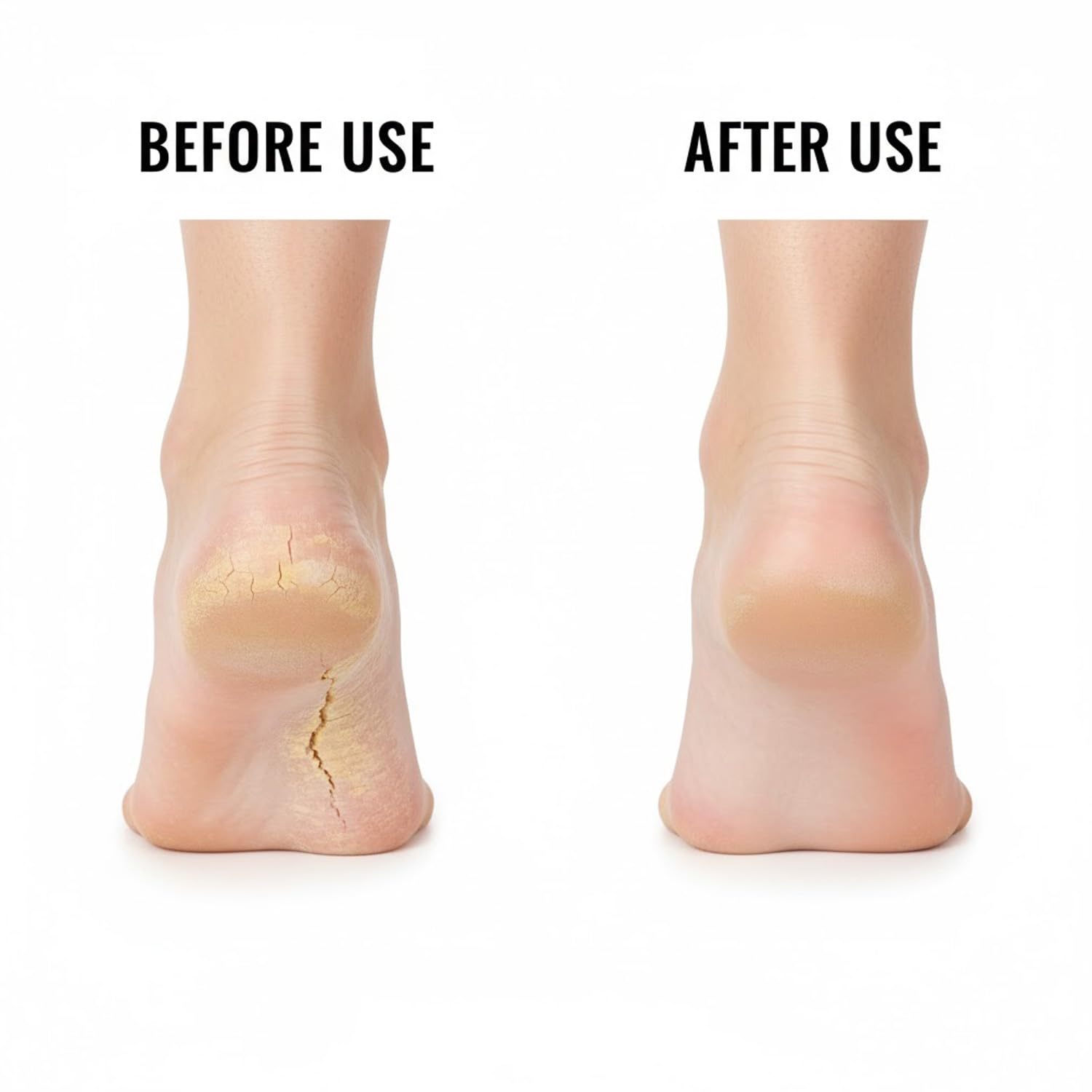 Midazzle 2 in 1 Foot Scrubber, Foot Callus Scrubber, Double-Sided Foot Heel Scrubber Shaver Rasp Foot File and Callus Remover for Grit Exfoliates Removes Dead Skin, Effective for Thick Callus and Cracked Feet (MIFF5206) 4