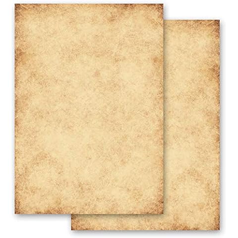 Motif Letter Paper! Antique & History History 20 Sheets DIN A4 - Paper-Media Cover