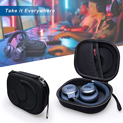 Image of XANAD Hard Case for JBL Tune 720BT /770NC /710BT /760NC /700BT /750BT /510BT /660NC /520BT /500 /E45BT and JBL Live 770NC /660NC /650BT /460NC /670NC /400BT /500BT and Wireless Headphone,Black