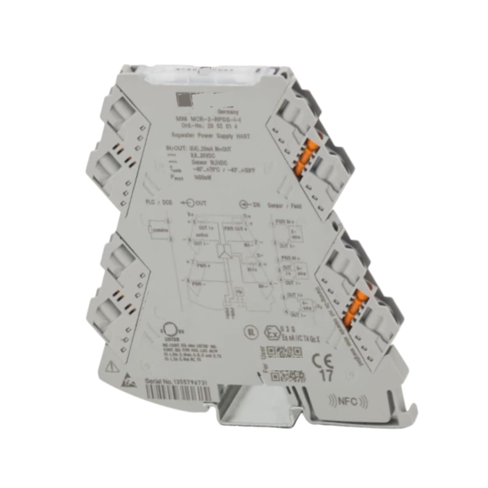 Amplificateur isolé Mini MCR-2-RPSS-II 2902014, capteur de Signal analogique