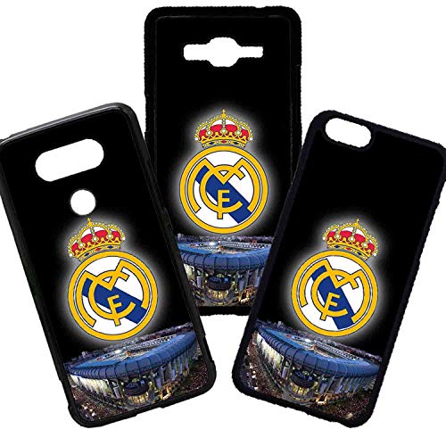 Tuscaprichosonline Carcasas De Moviles Fundas De TPU Compatible con El Modelo de Movil Samsung Galaxy J4 Plus 2018 Fútbol Deporte Real Madrid...